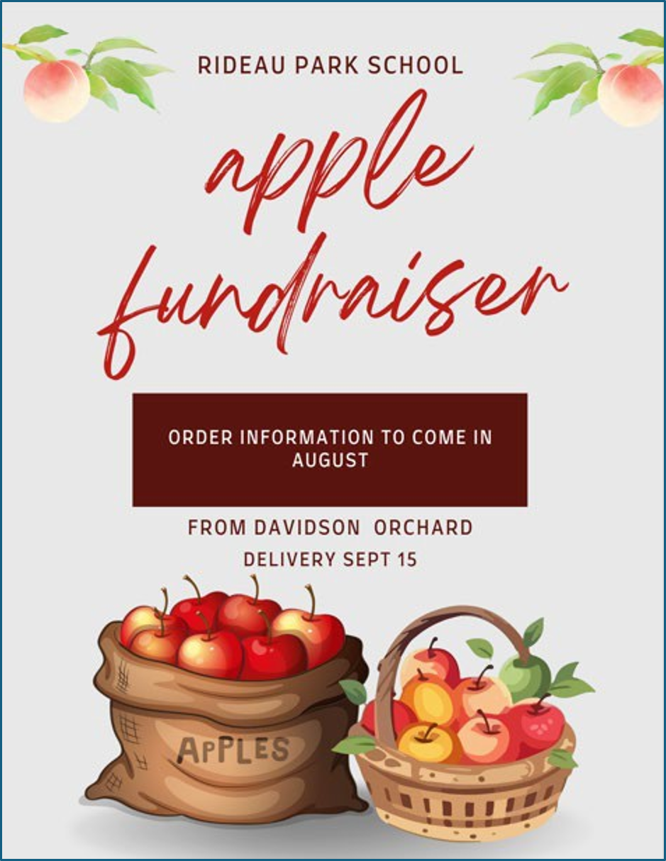 Rideau Park Apple Fundraiser