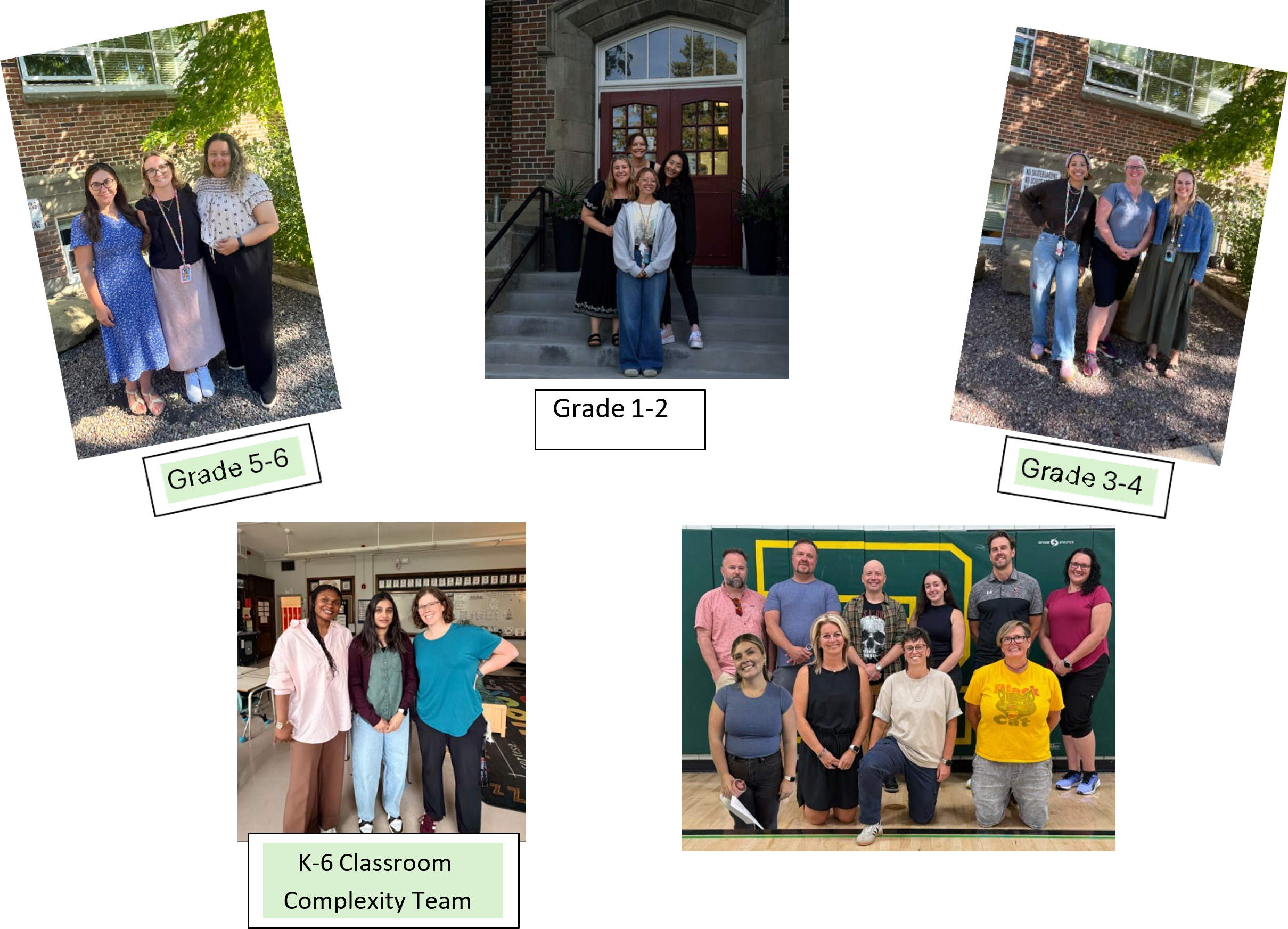 Rideau Park Core teachers
