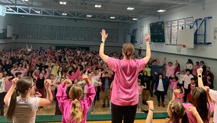 Feb 27 2026 Pink Shirt Assembly